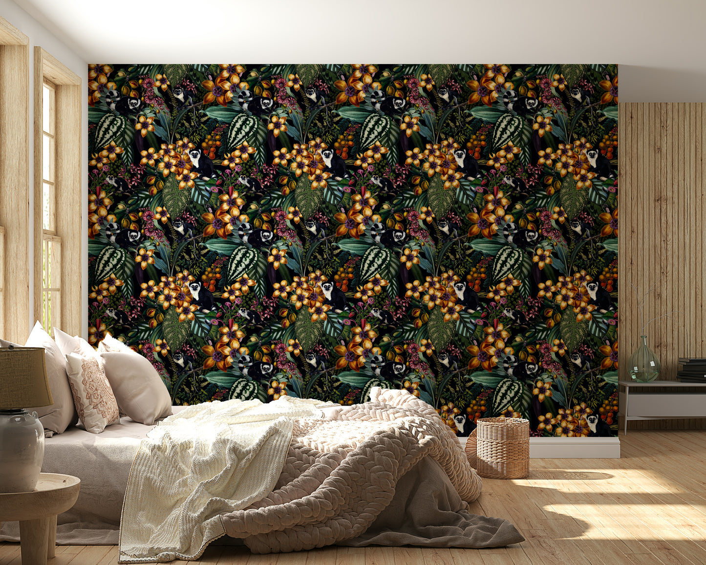 Lemur's Secret Garden Wallpaper⁠