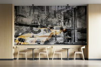 Wallpaper for walls with edgy NYC inspiration

