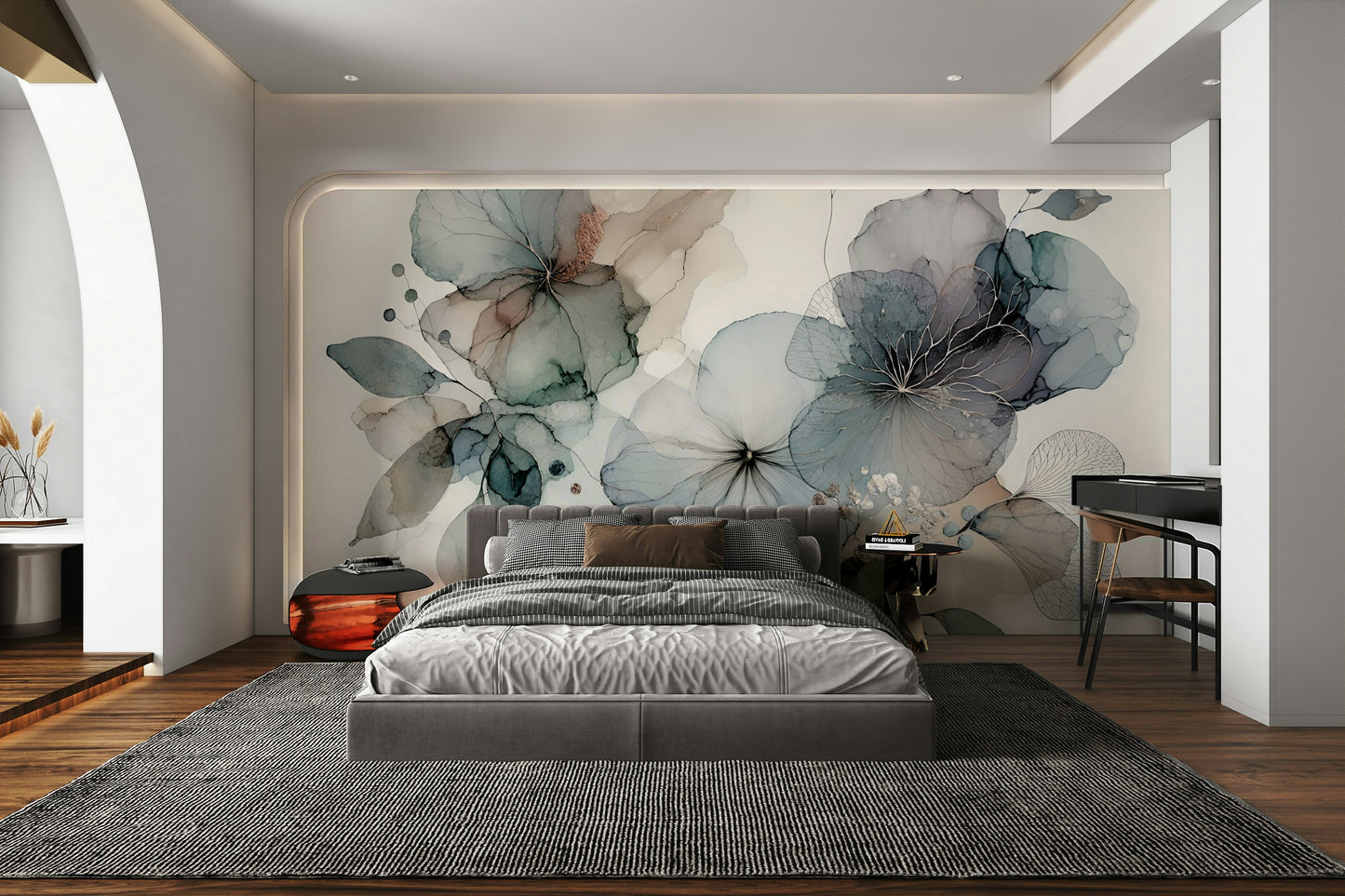 Dreamy Florals Wall Mural