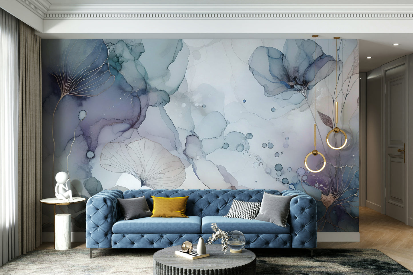 Dreamy Petals 2 Wall Mural