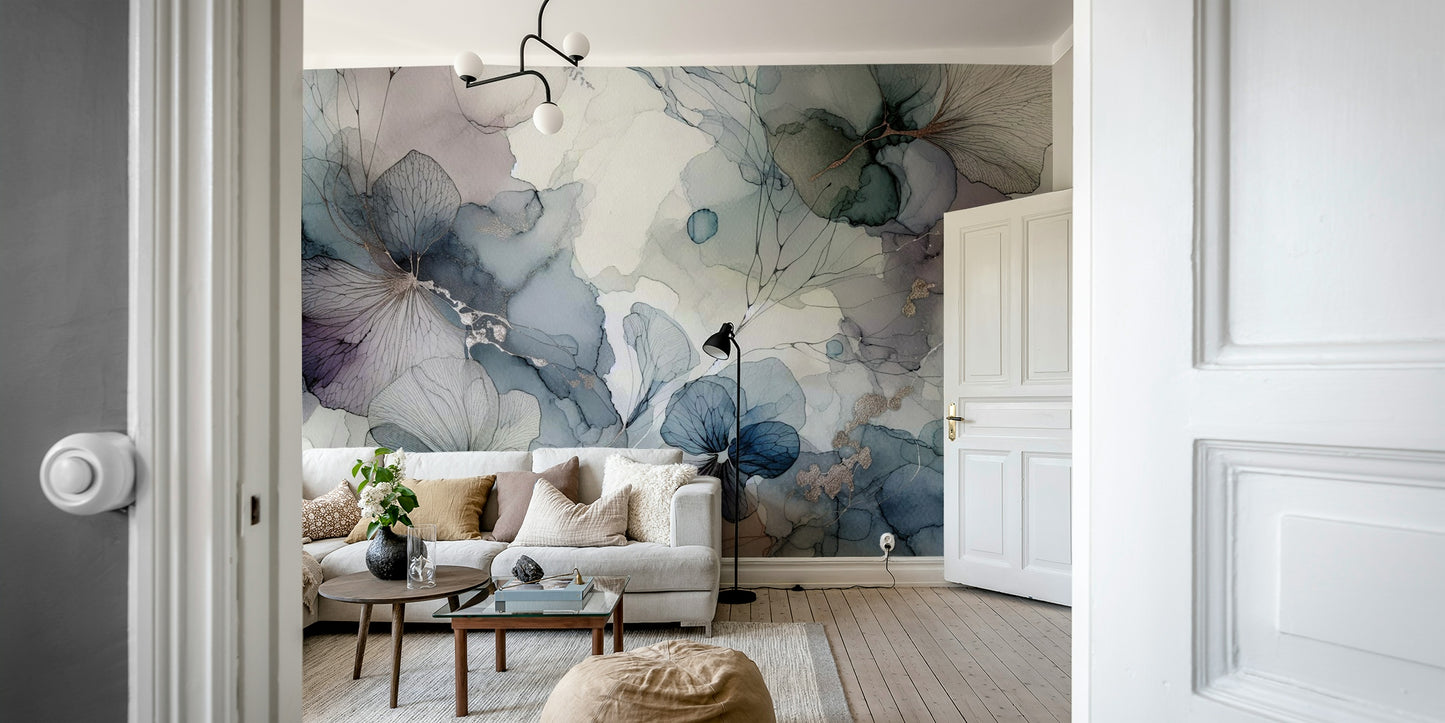 Dreamy Petals Wall Mural