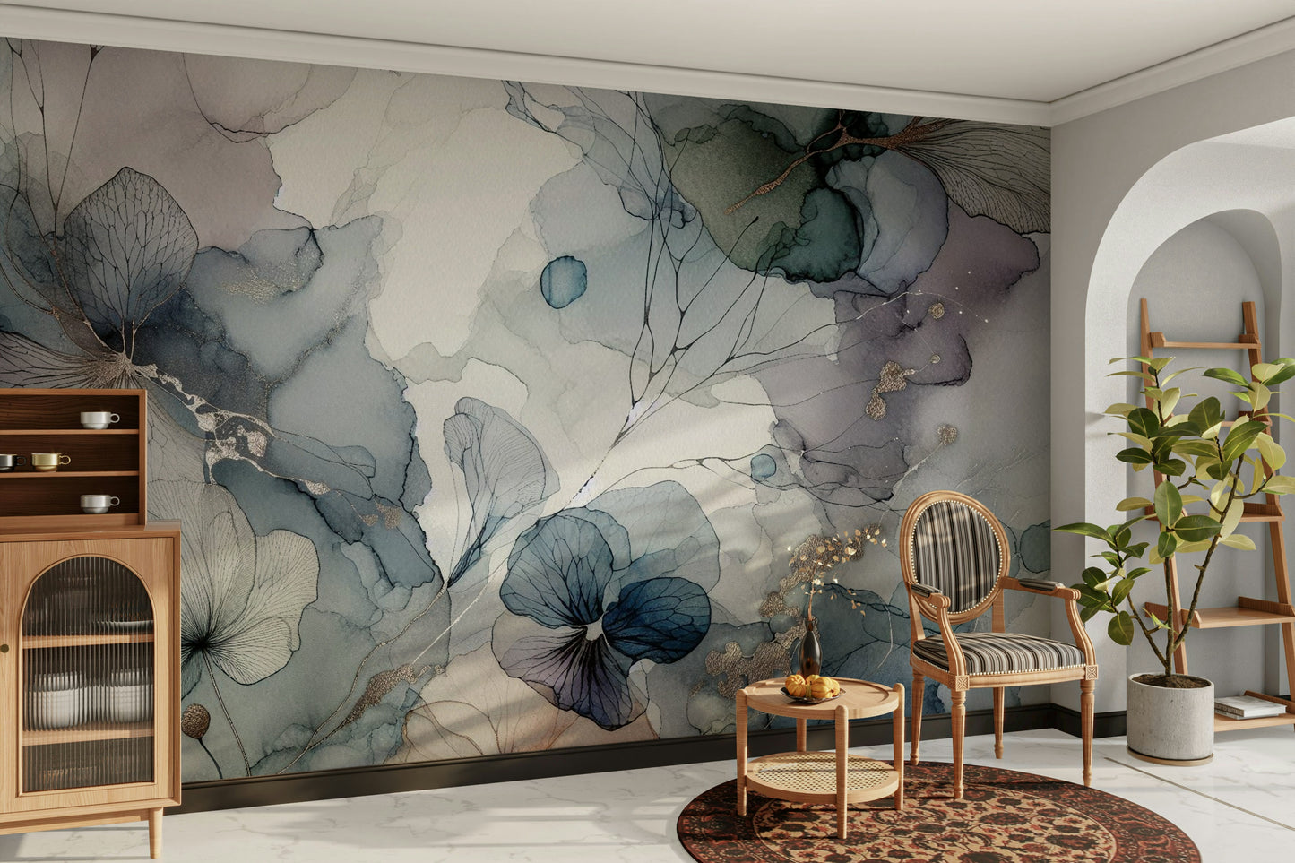 Dreamy Petals Wall Mural