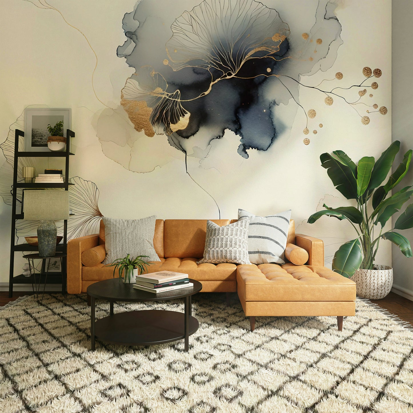 Glided Botanica Elegance Wall Mural