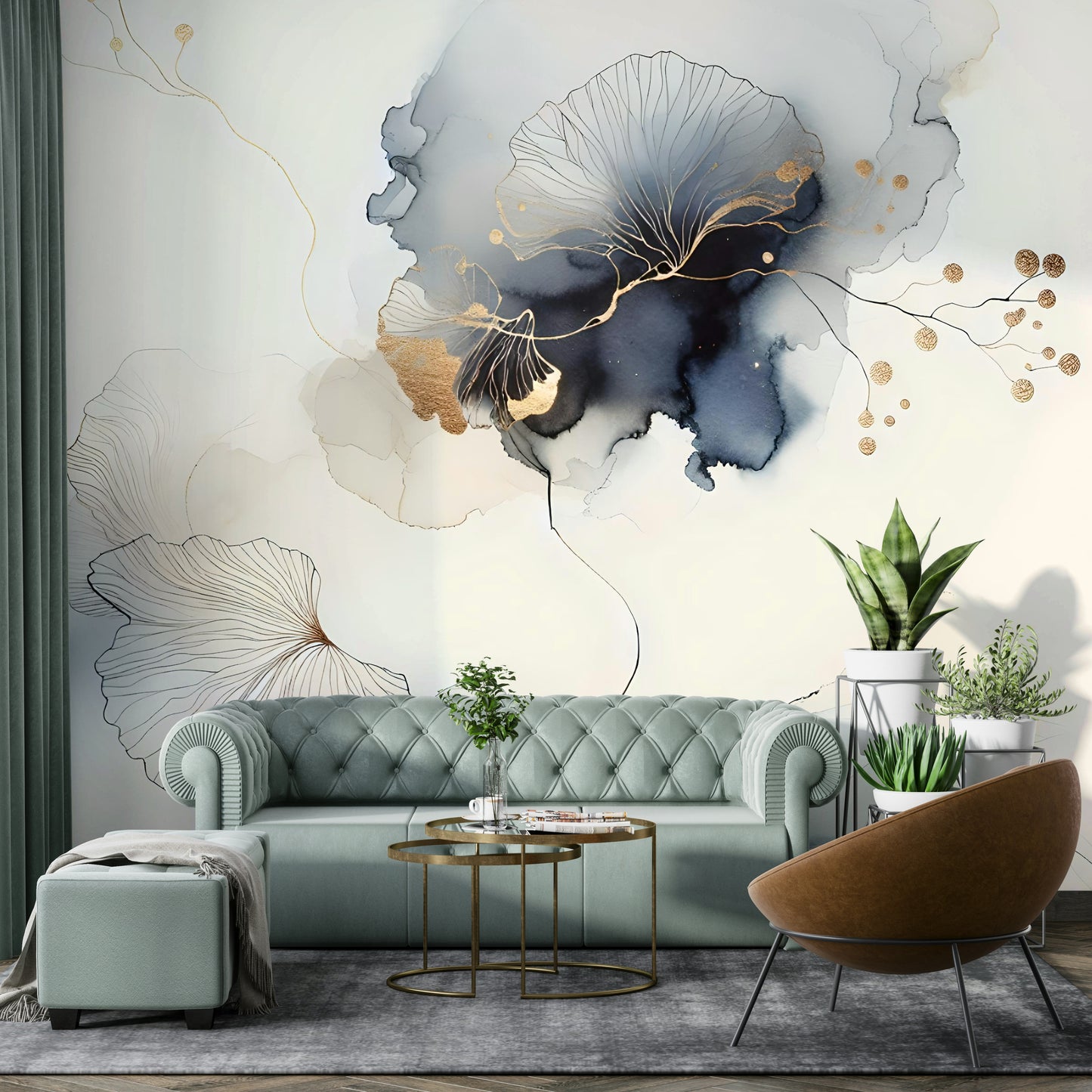 Glided Botanica Elegance Wall Mural