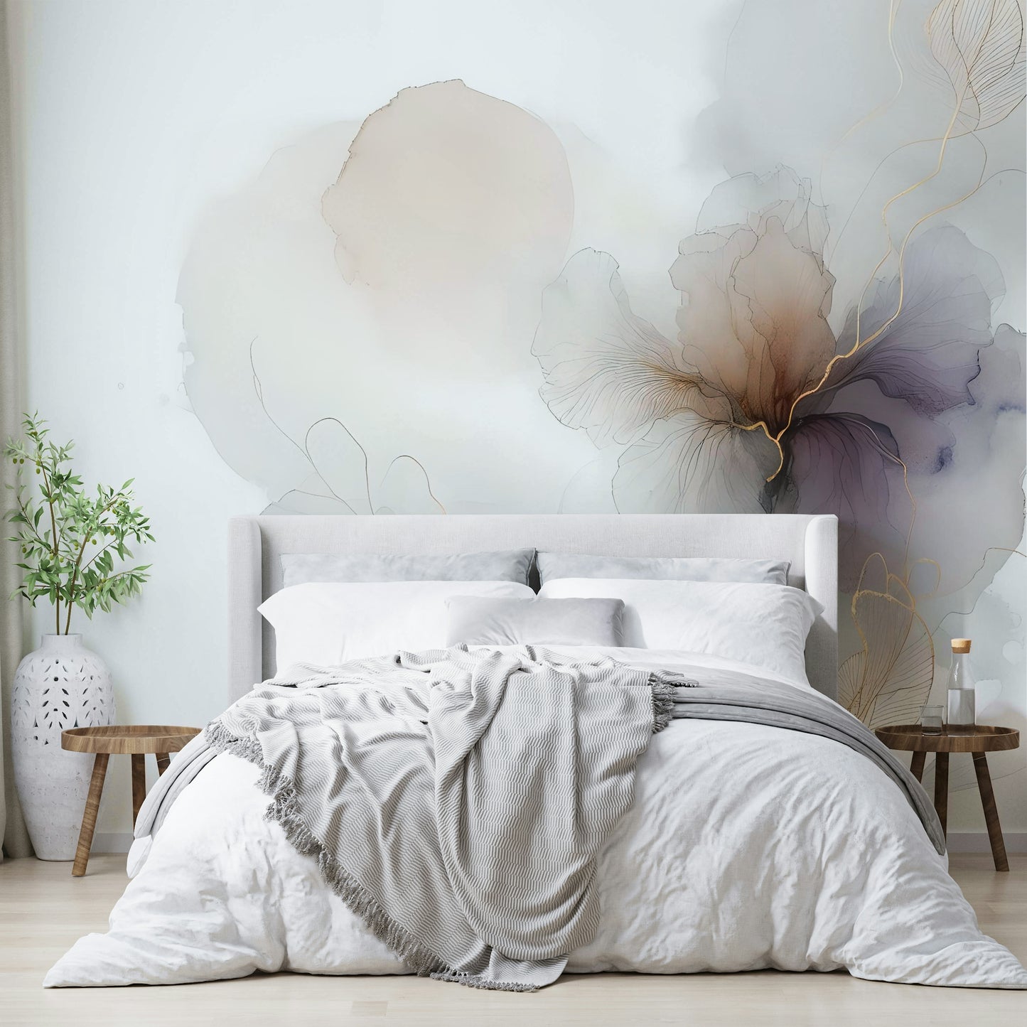 Golden Vein Botanica Wall Mural
