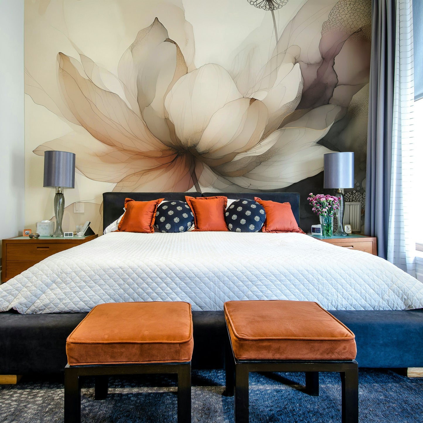 Lotus Botanica Dream Wall Mural