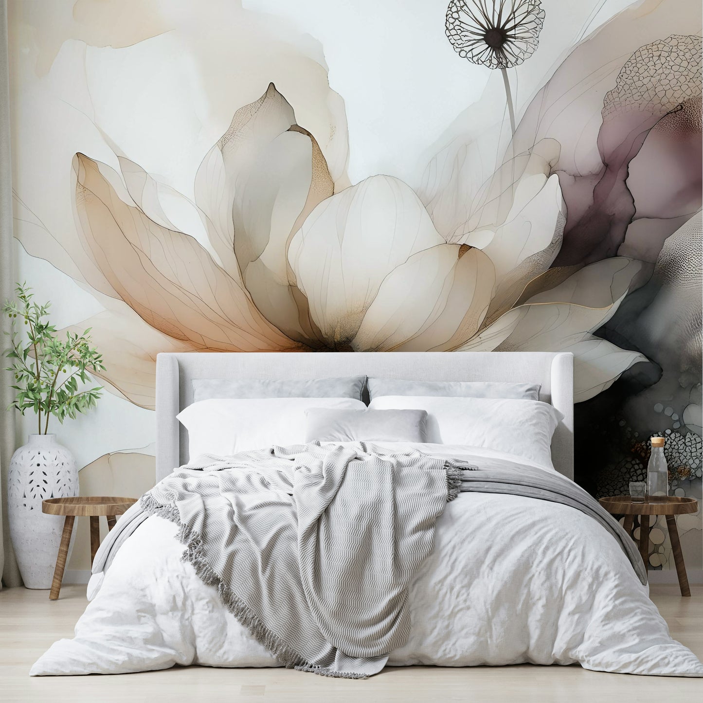 Lotus Botanica Dream Wall Mural