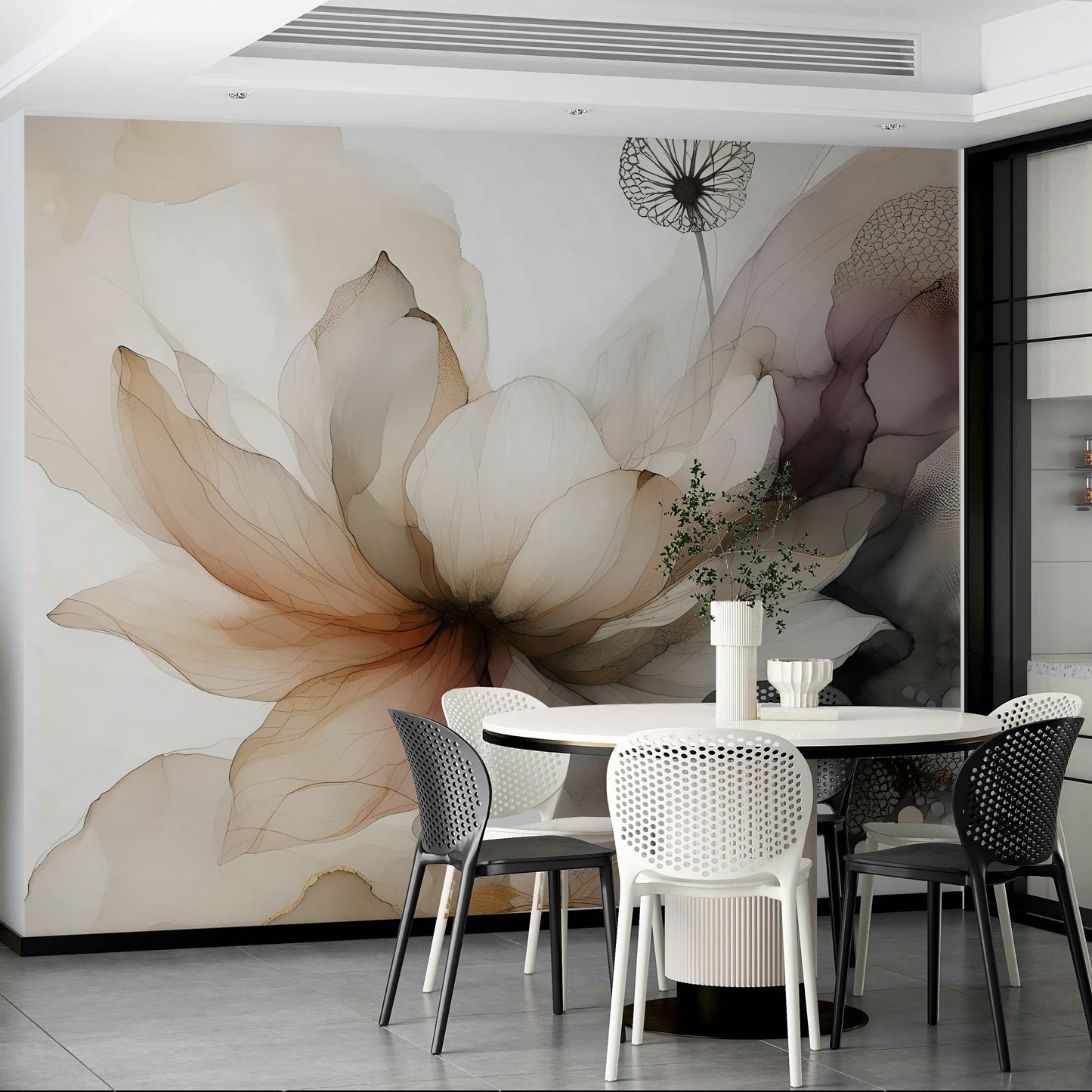 Lotus Botanica Dream Wall Mural