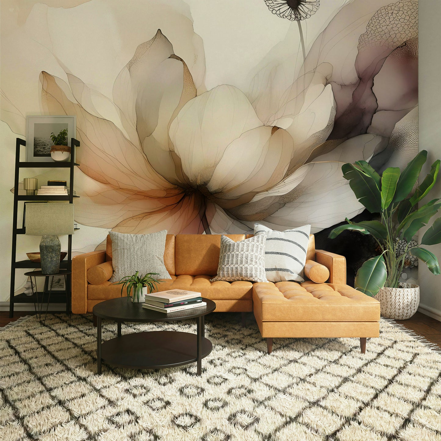 Lotus Botanica Dream Wall Mural