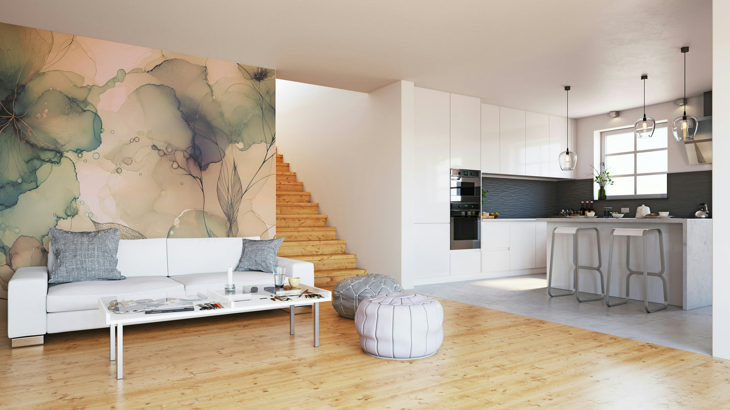 Floral Dreams Wall Mural