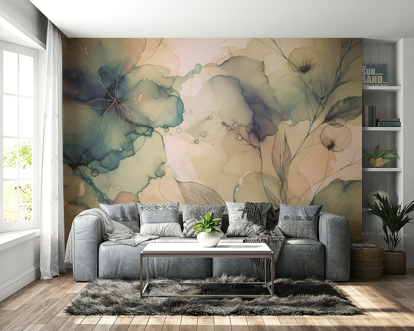 Floral Dreams Wall Mural