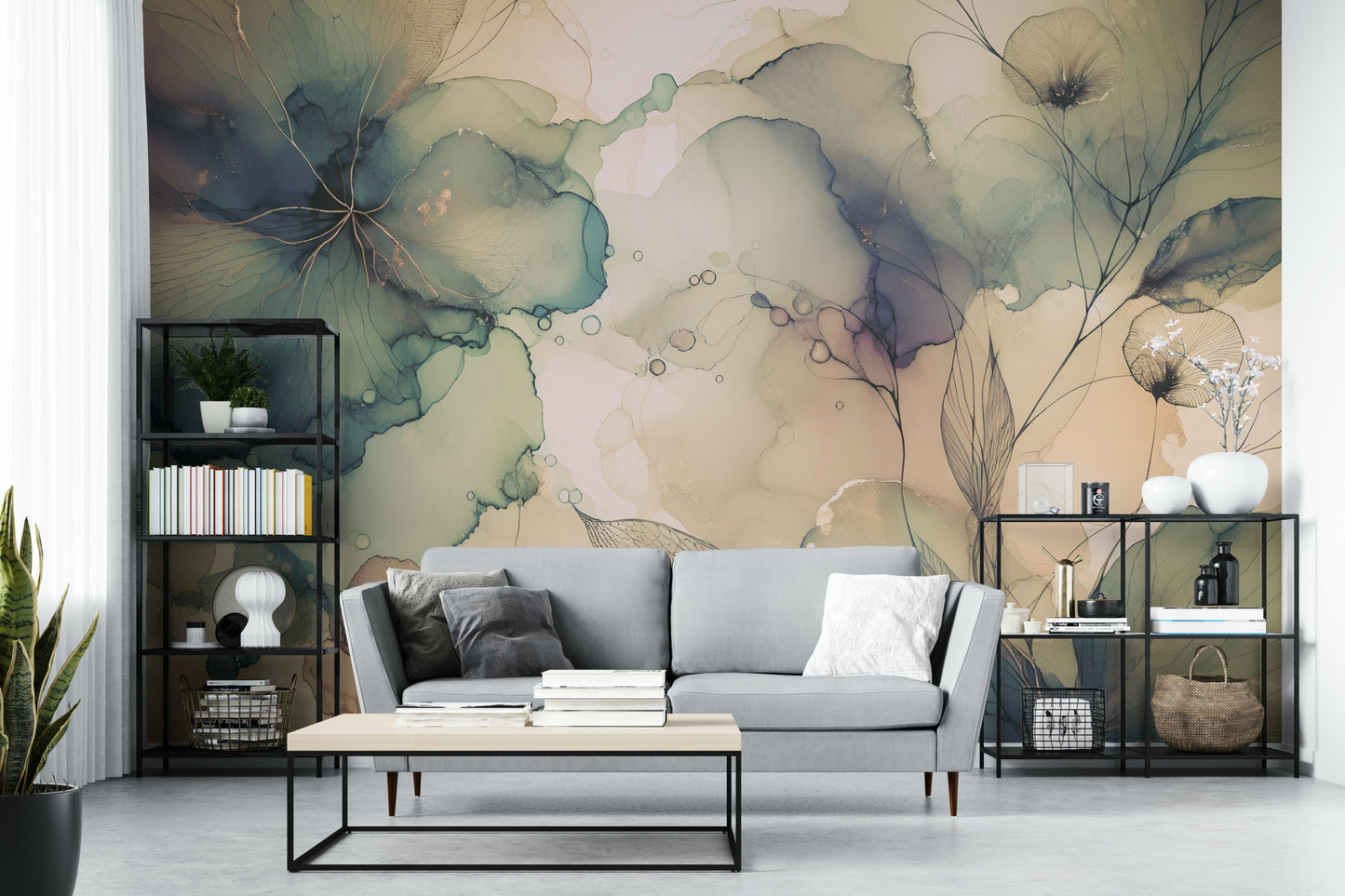 Floral Dreams Wall Mural
