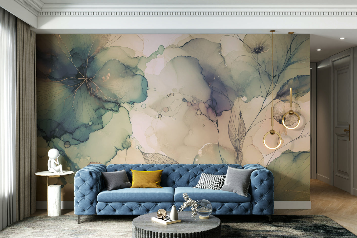 Floral Dreams Wall Mural