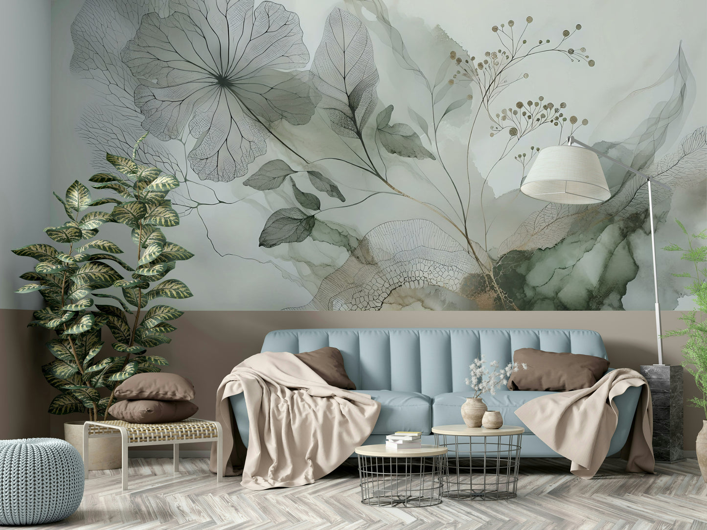 Tranquil Tones Wall Mural