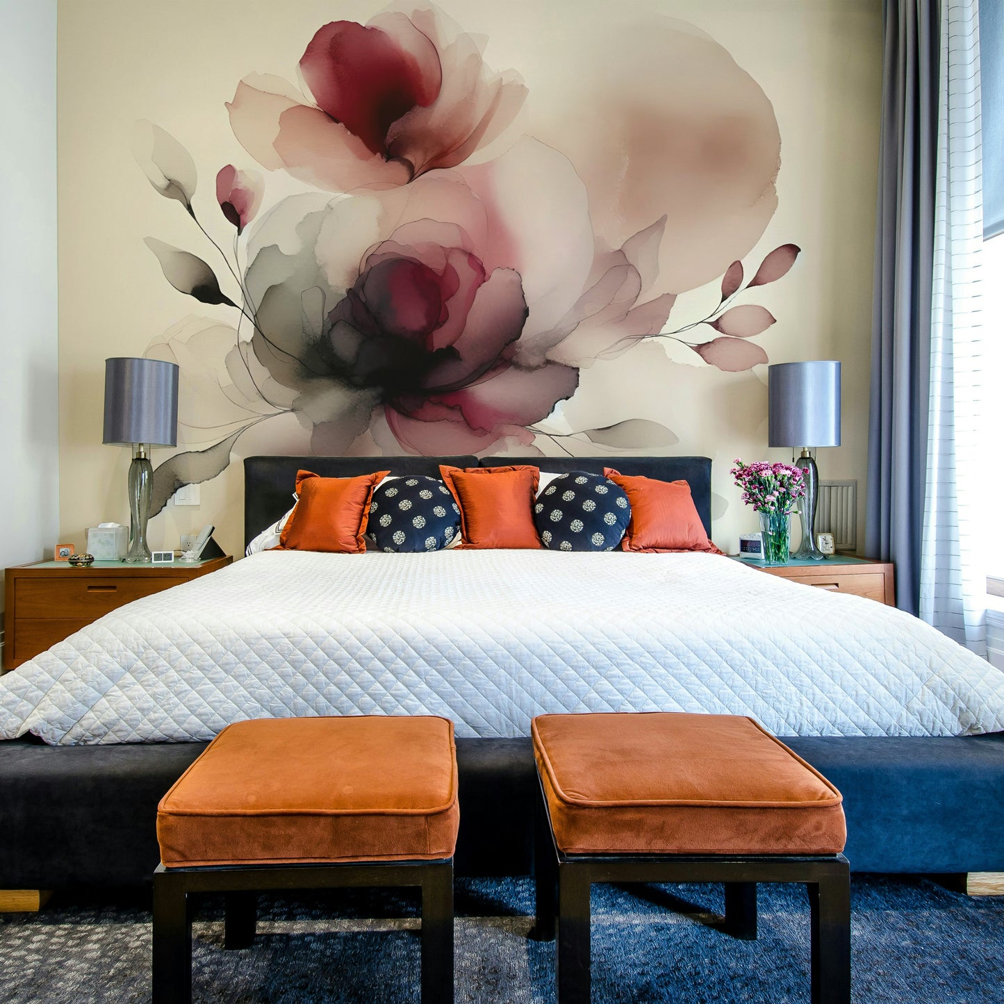 Soft Petal Dream Wall Mural