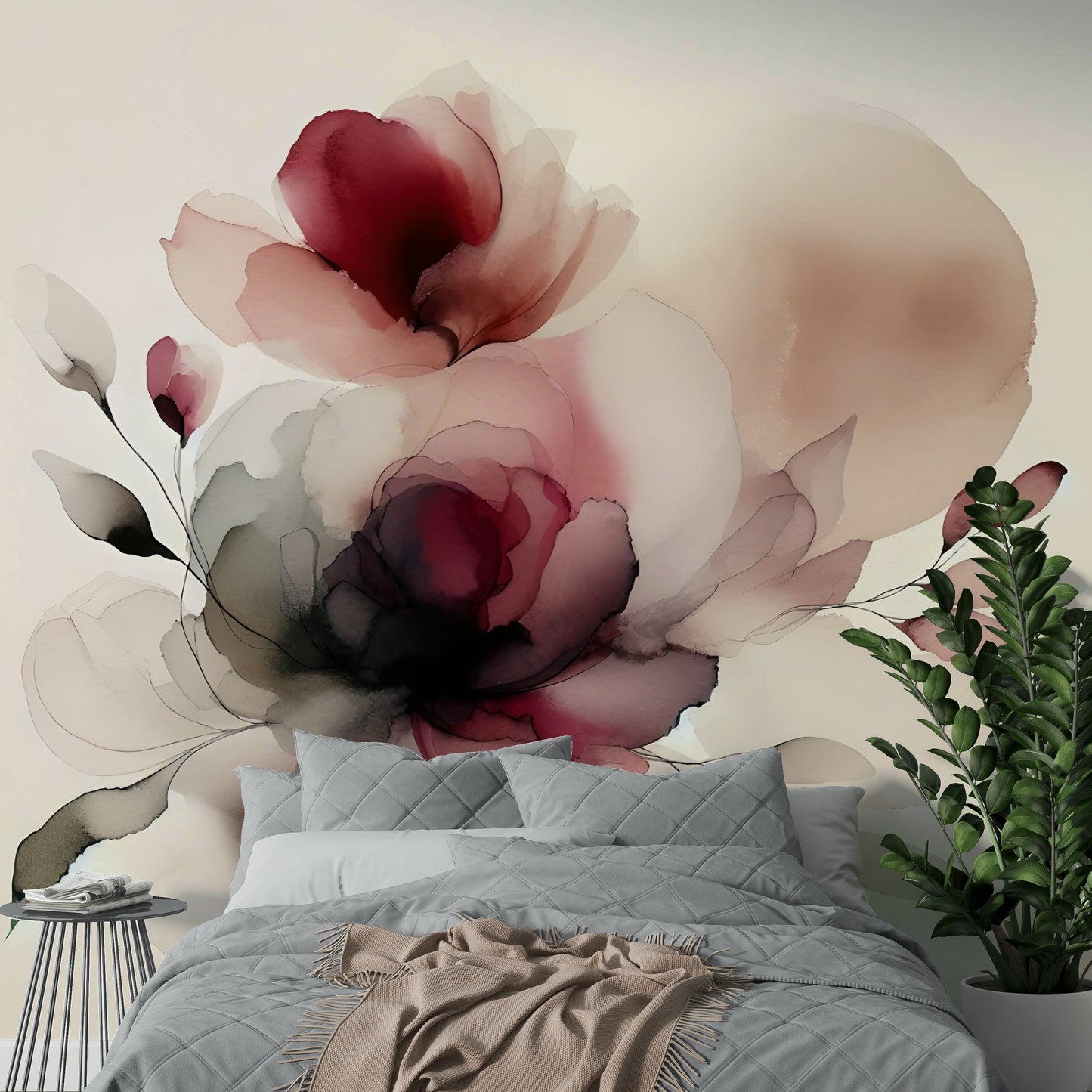 Soft Petal Dream Wall Mural