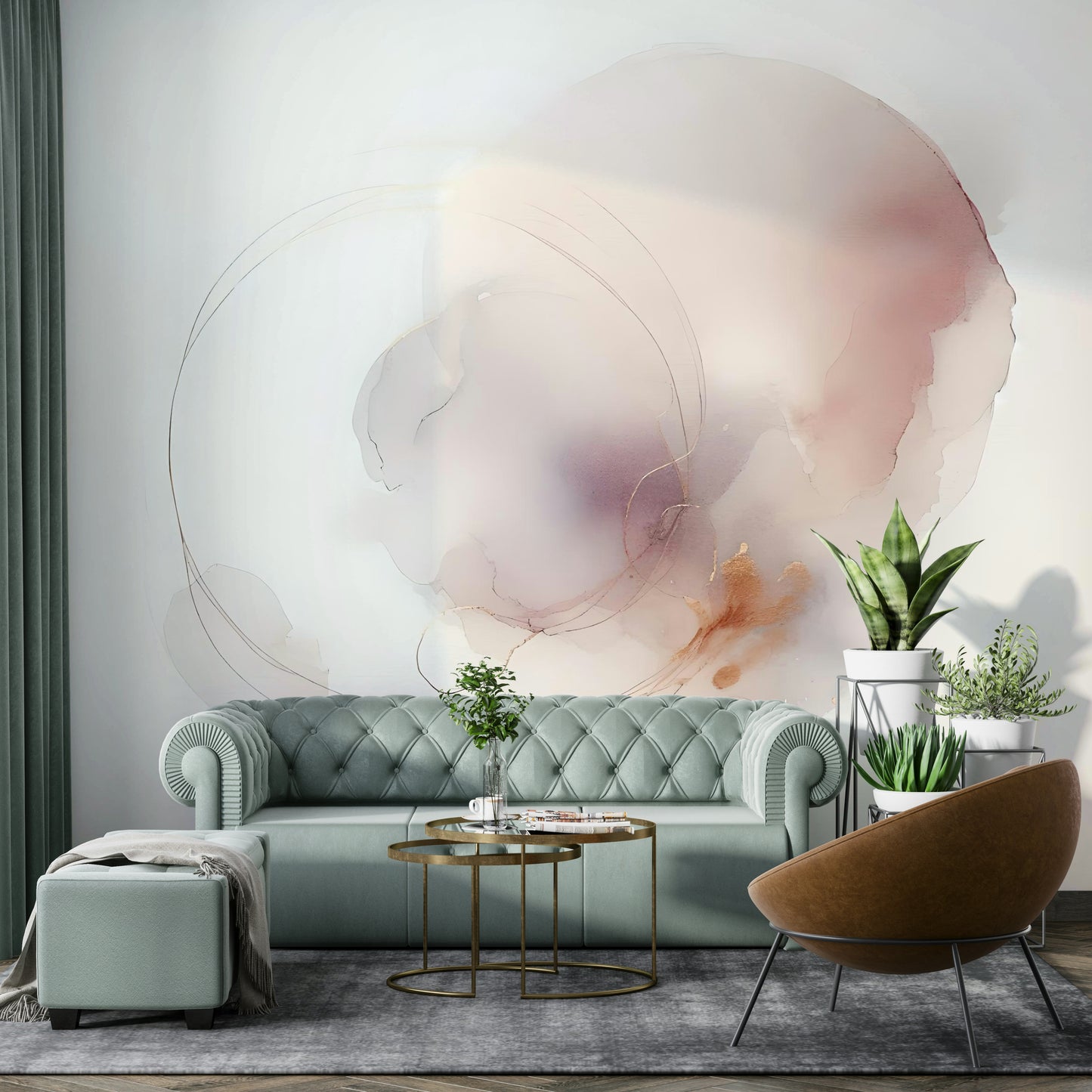 Serene Drift Wall Mural
