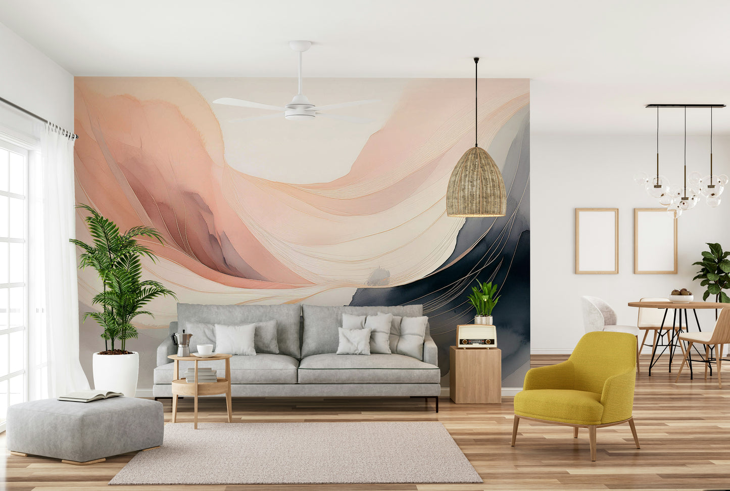 Ethereal Hues Wall Mural