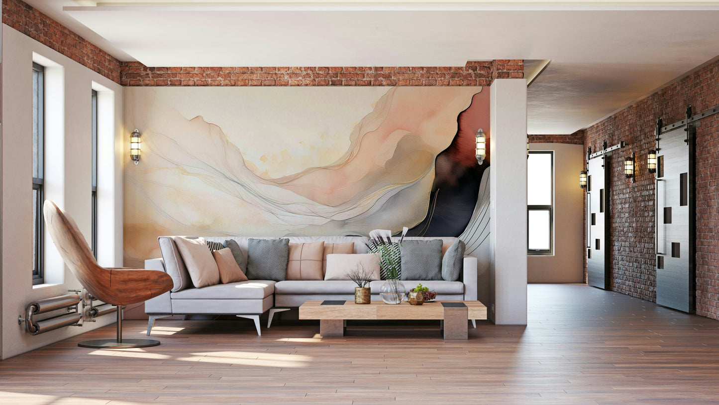 Ethereal Veil Wall Mural