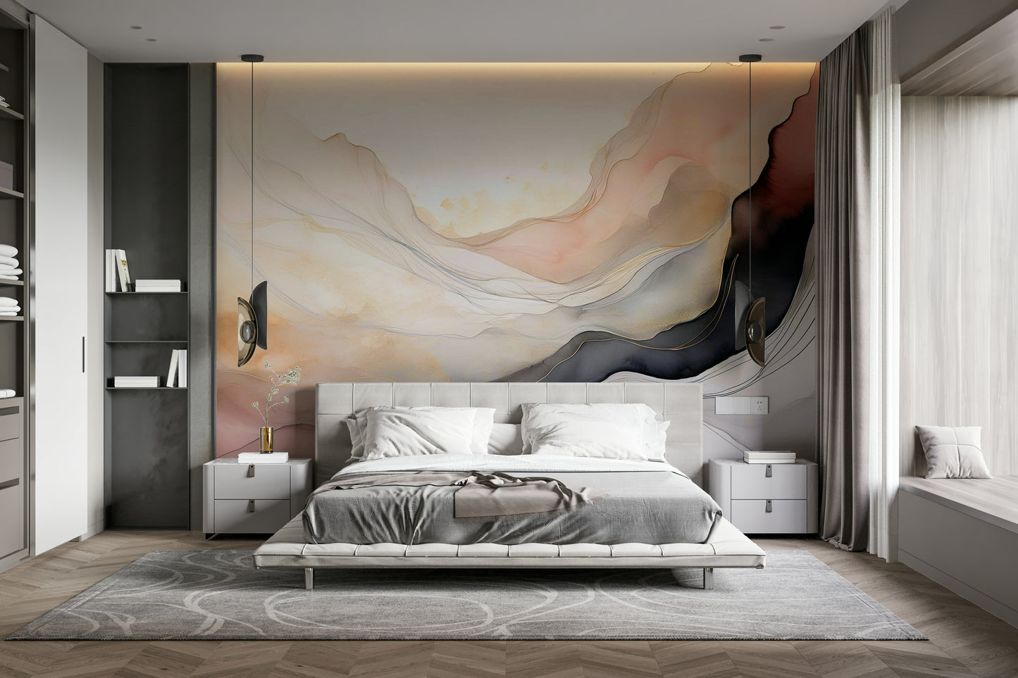 Ethereal Veil Wall Mural