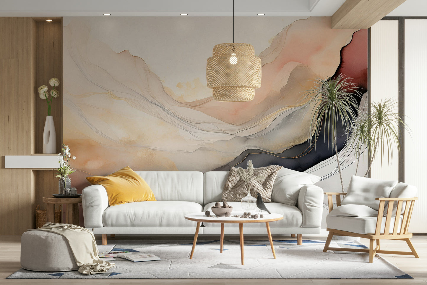 Ethereal Veil Wall Mural