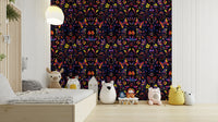 Vivid mural wallpaper for lively modern spaces

