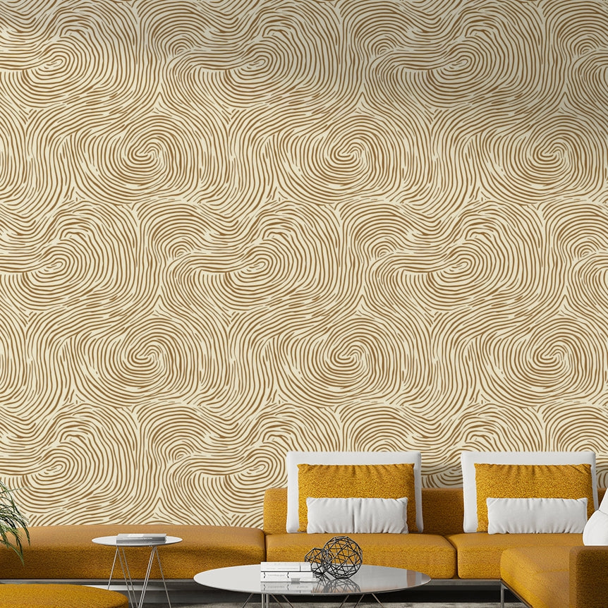 Textured woven pattern wallpaper perfect for enhancing walls.

