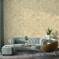 Sophisticated woven pattern wall mural for modern interiors.

