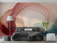 Soft, dream-inspired portal design in Sweet Sleep Portal mural.

