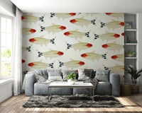 Organic stone-inspired Asperum mural for creative interiors

