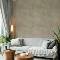 Subtle pink suede leather look wallpaper design

