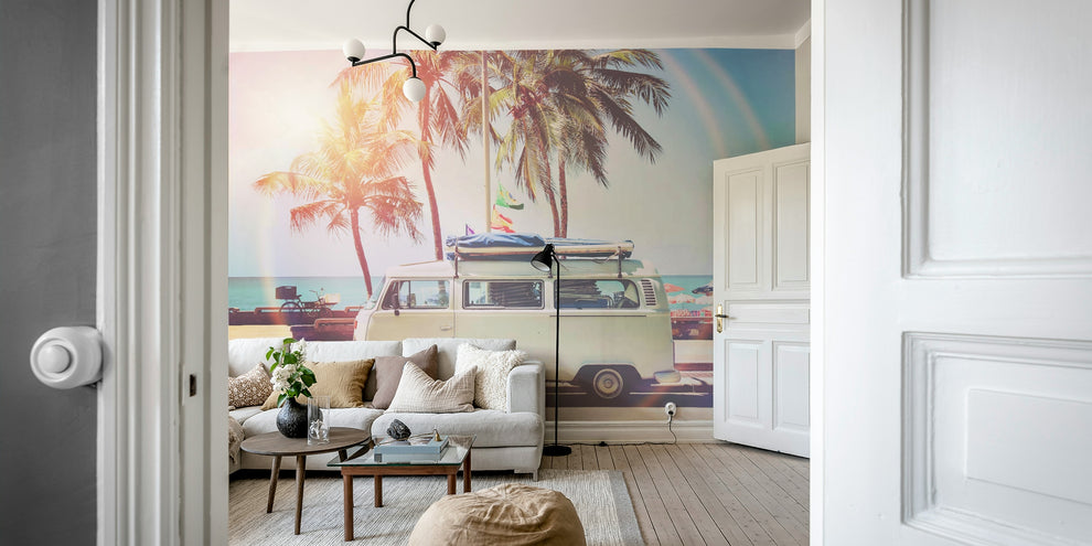 Camper Van Wall Mural