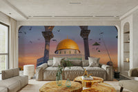 Dome of the Rock mural

