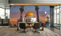 Golden Dome mural

