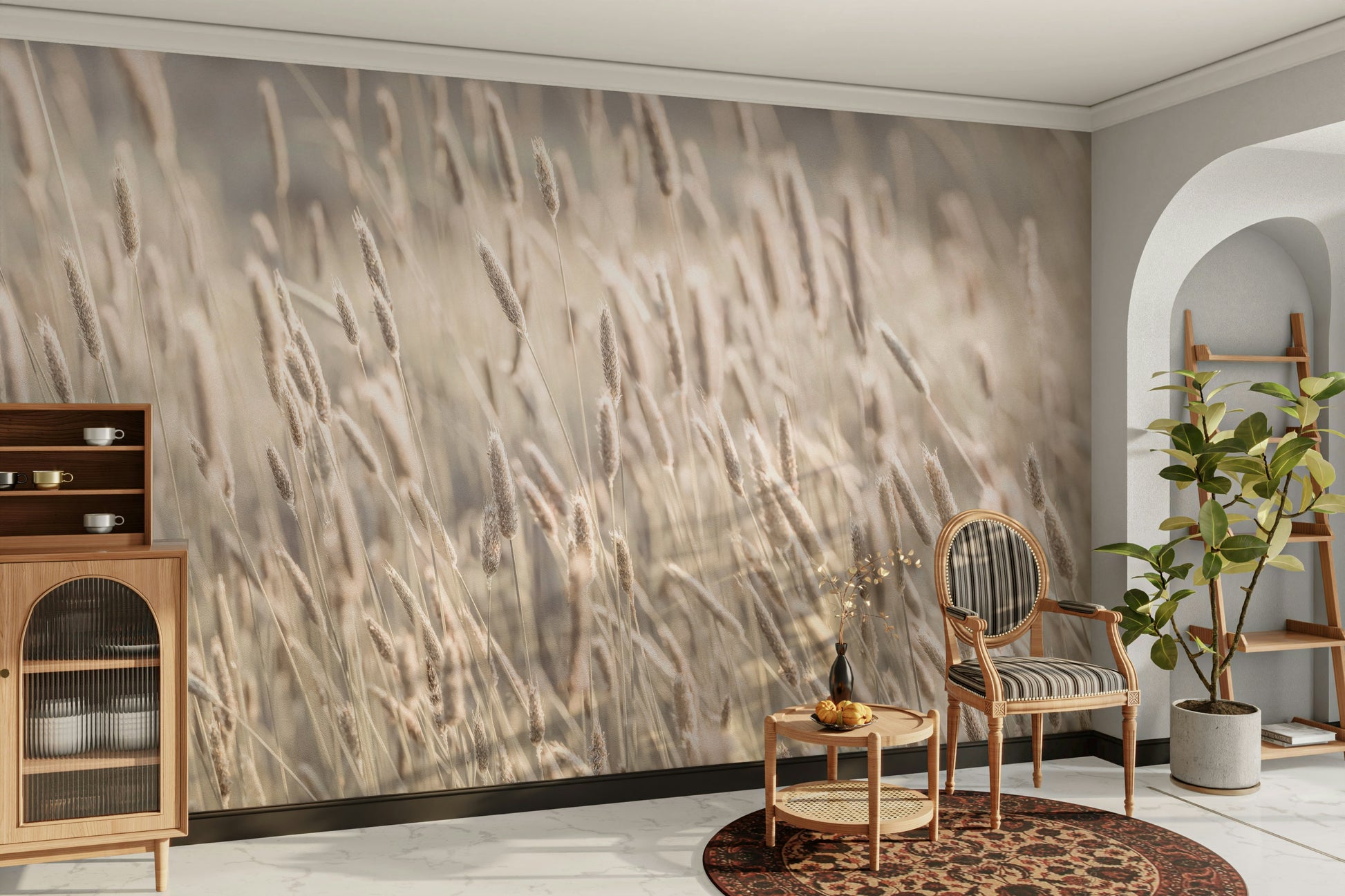 Peaceful nature wall mural

