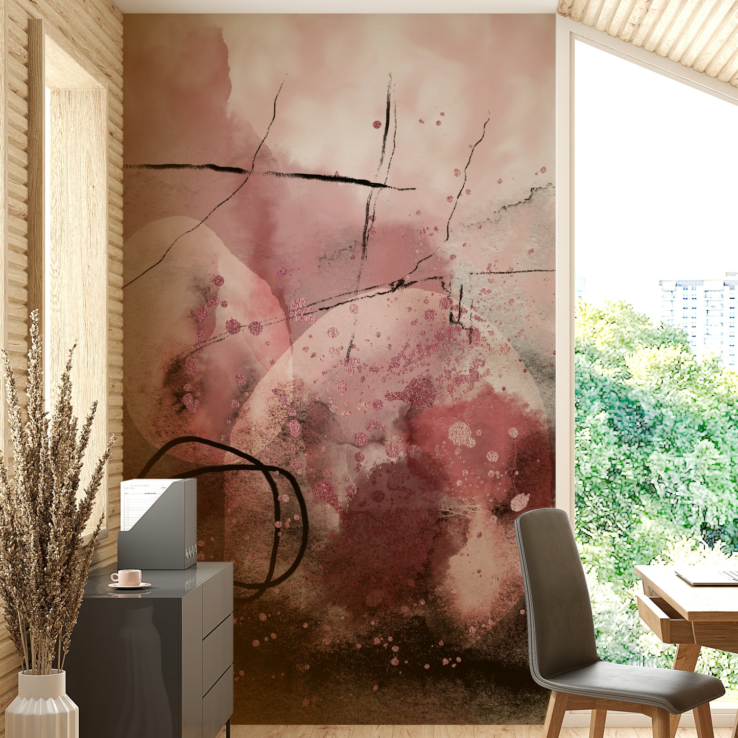 Elegant deep vision wallpaper

