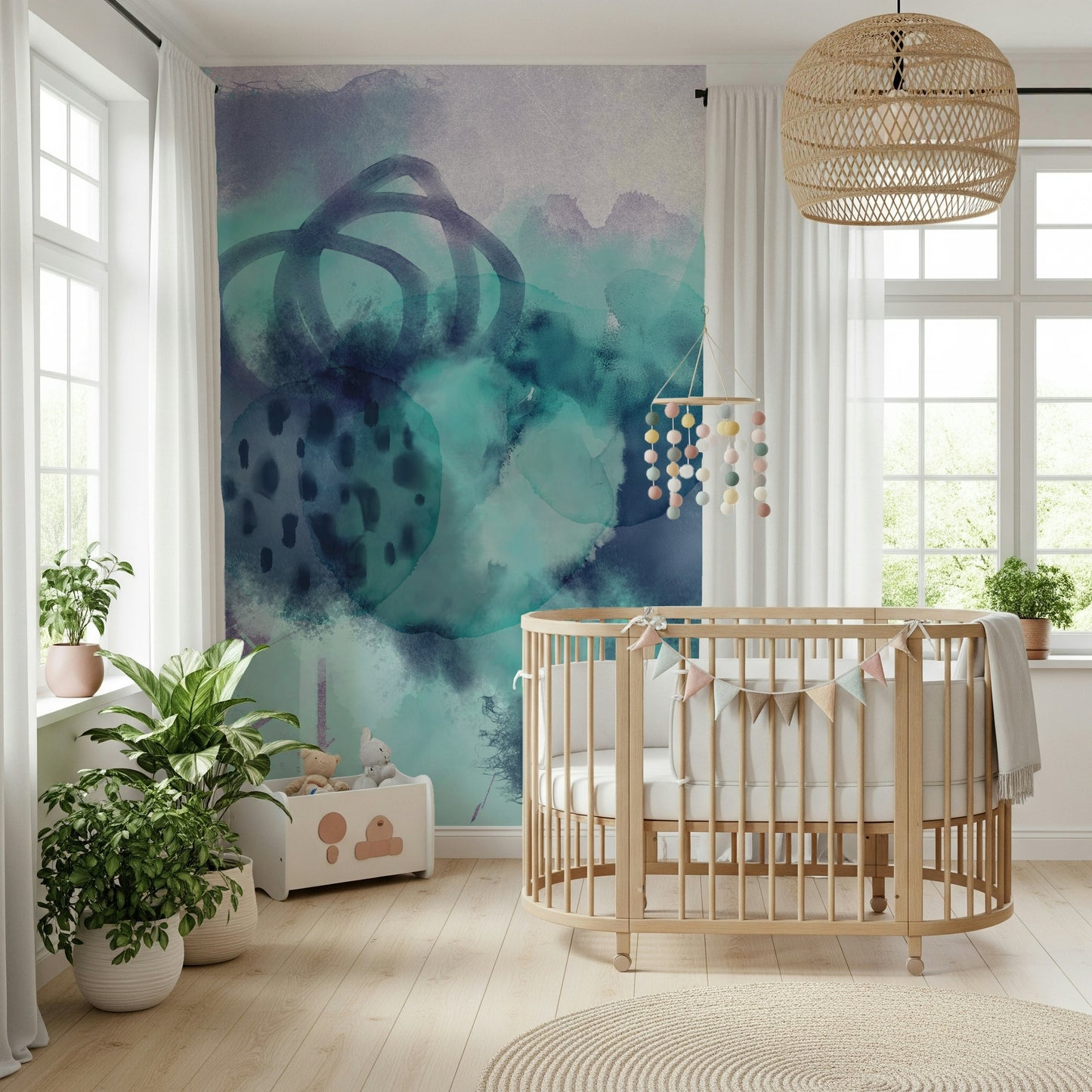 Ocean's Embrace Wall Mural