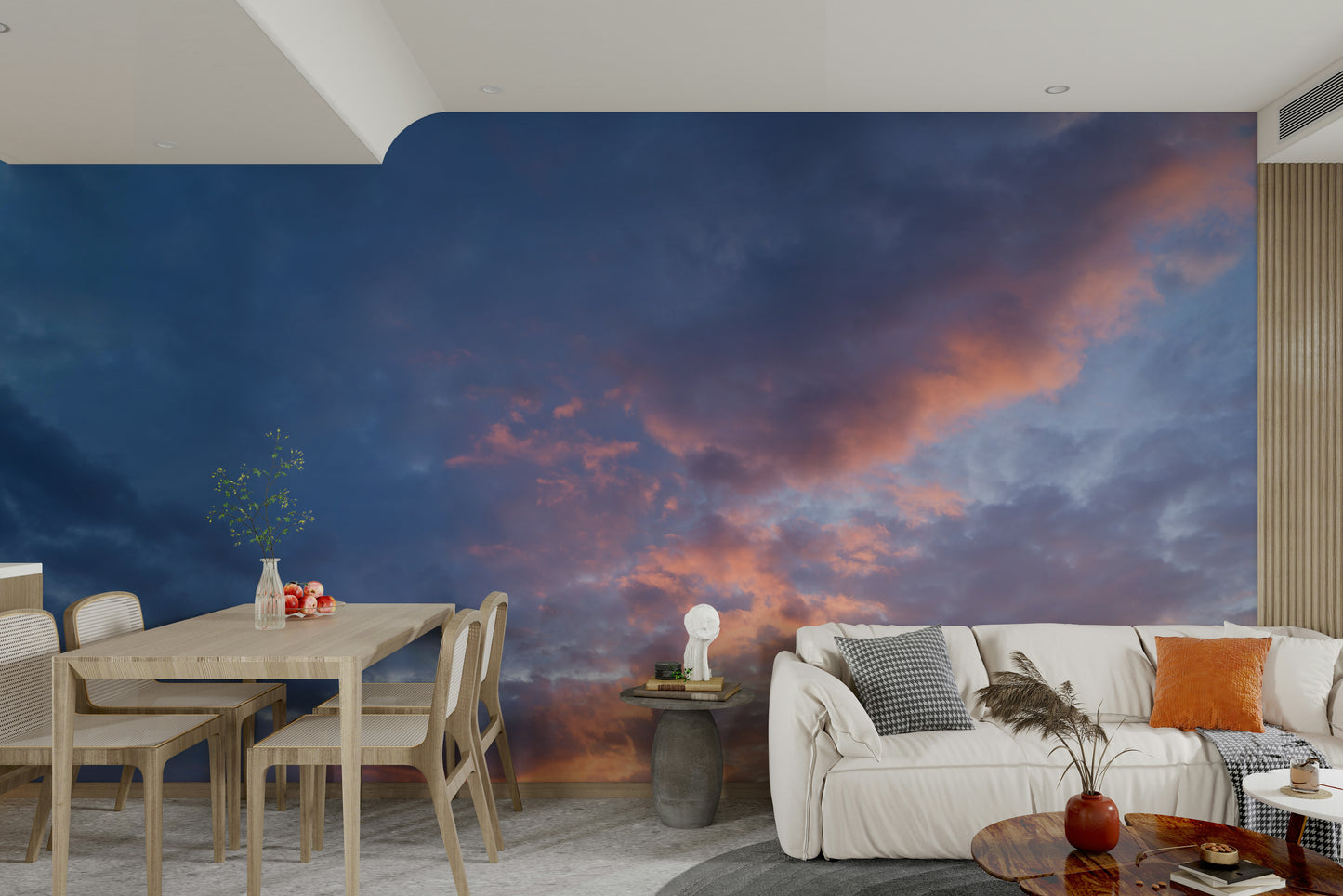 Gentle horizon light wallpaper

