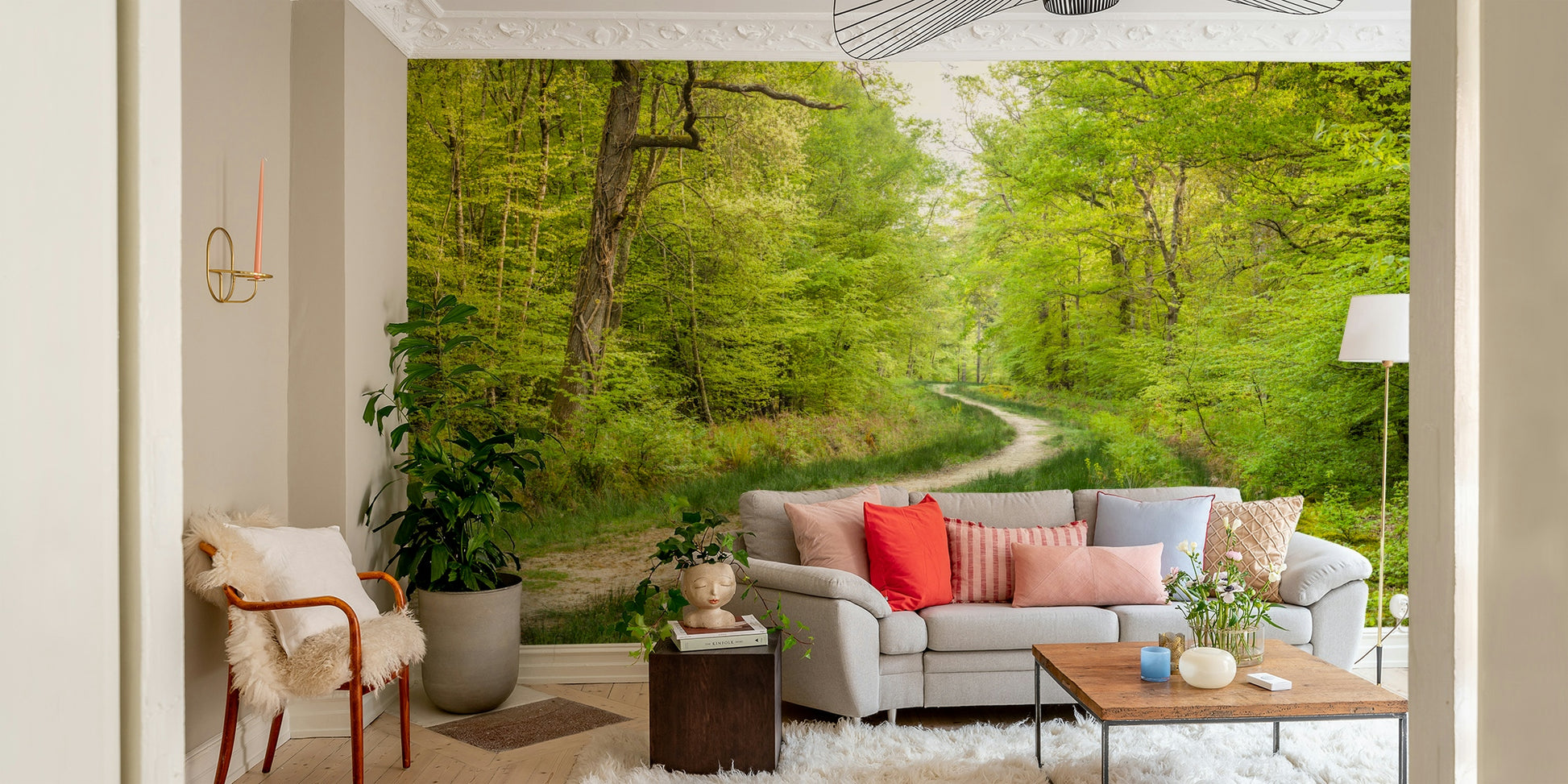 Enchanted woods wall decor

