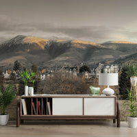 British countryside wall mural

