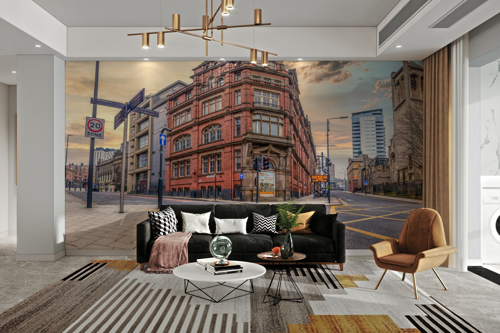 Cobblestone path wall design

