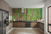 Weathered paint wall mural

