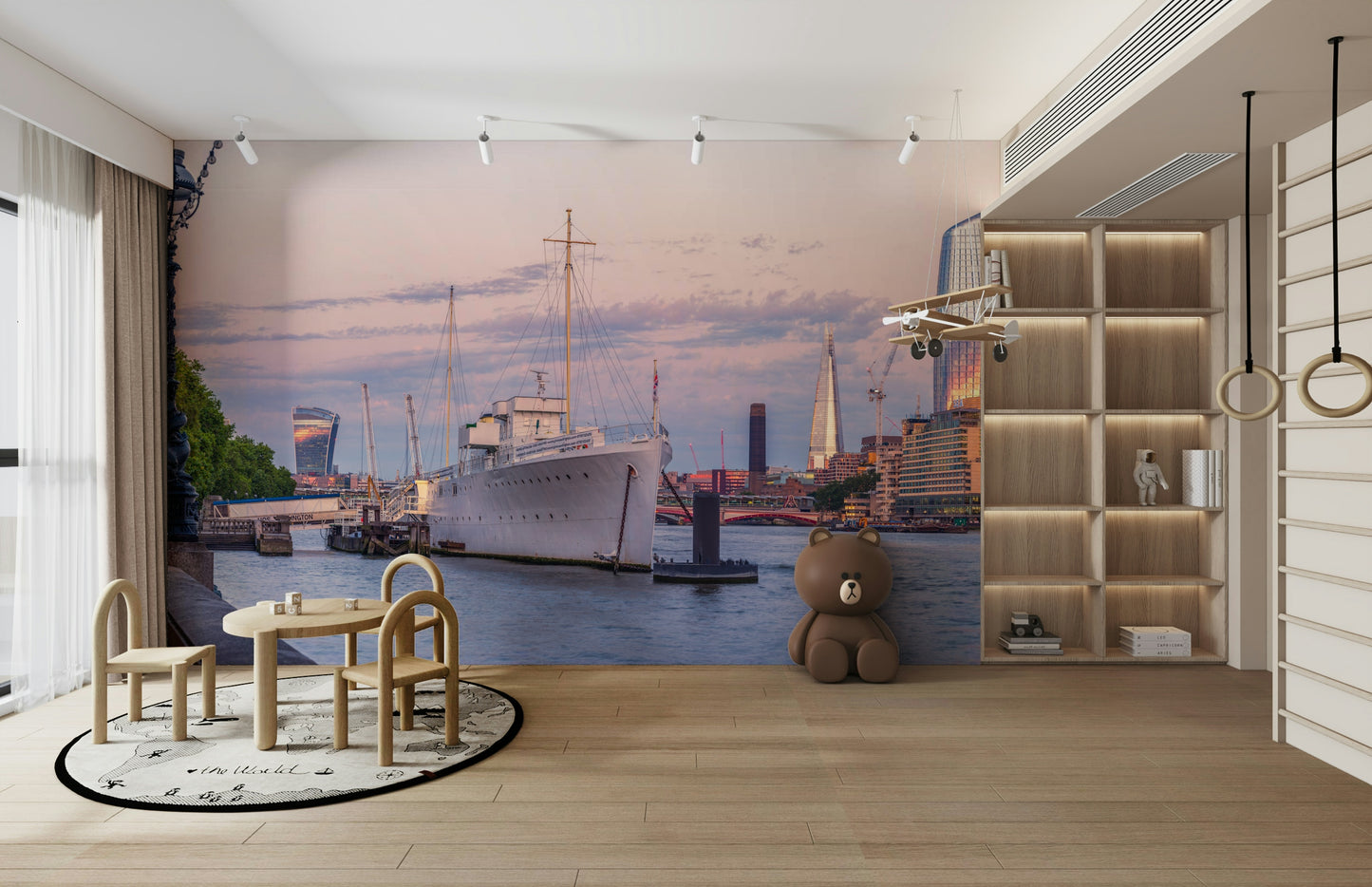 Contemporary London wallpaper

