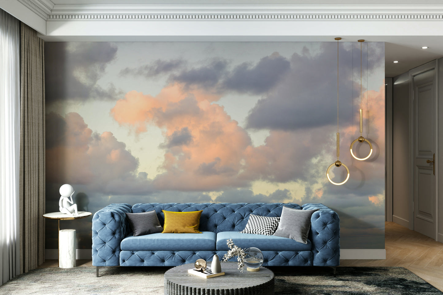 Soft cosmic tones wallpaper

