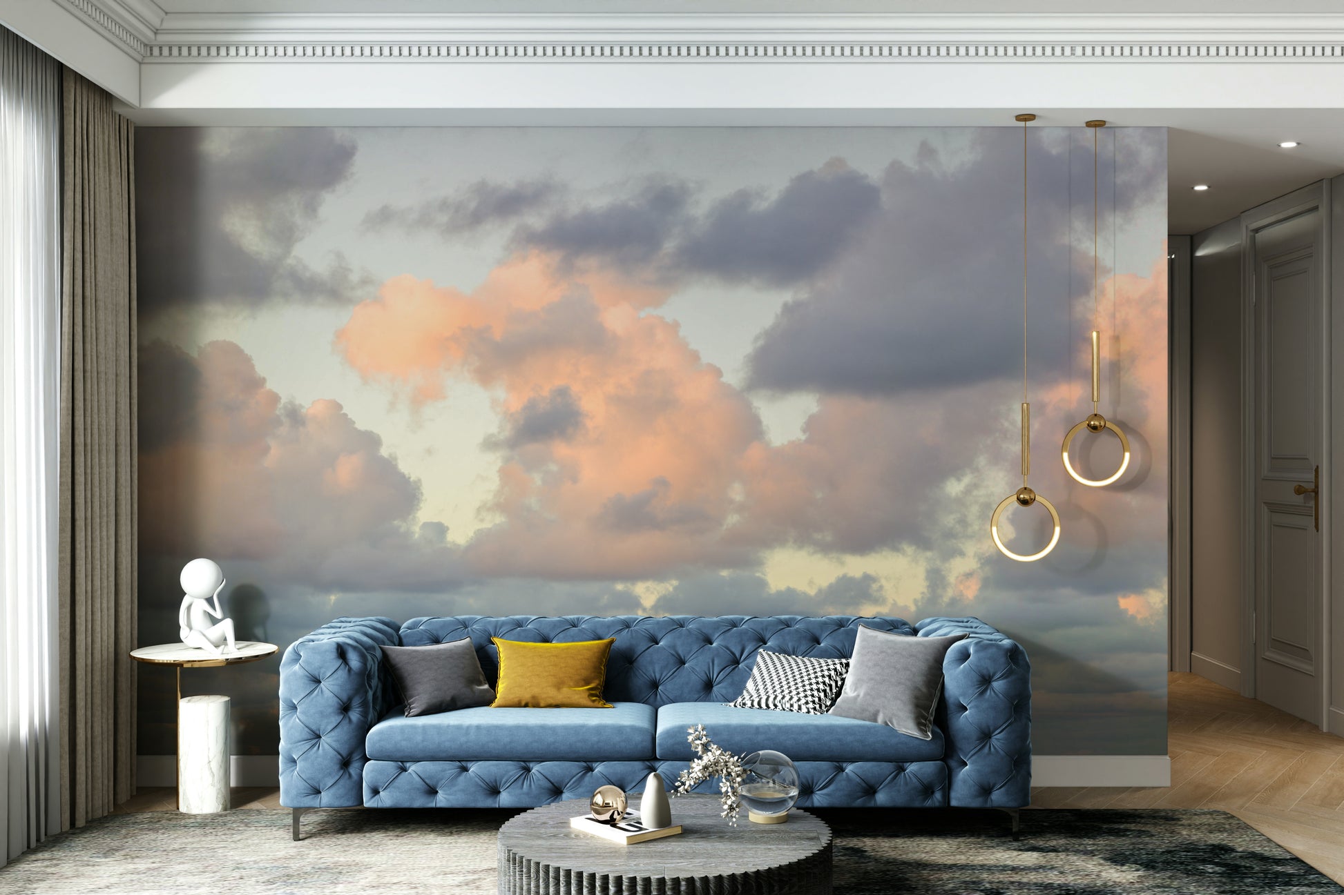 Soft cosmic tones wallpaper

