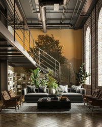 Calm pastel wall mural

