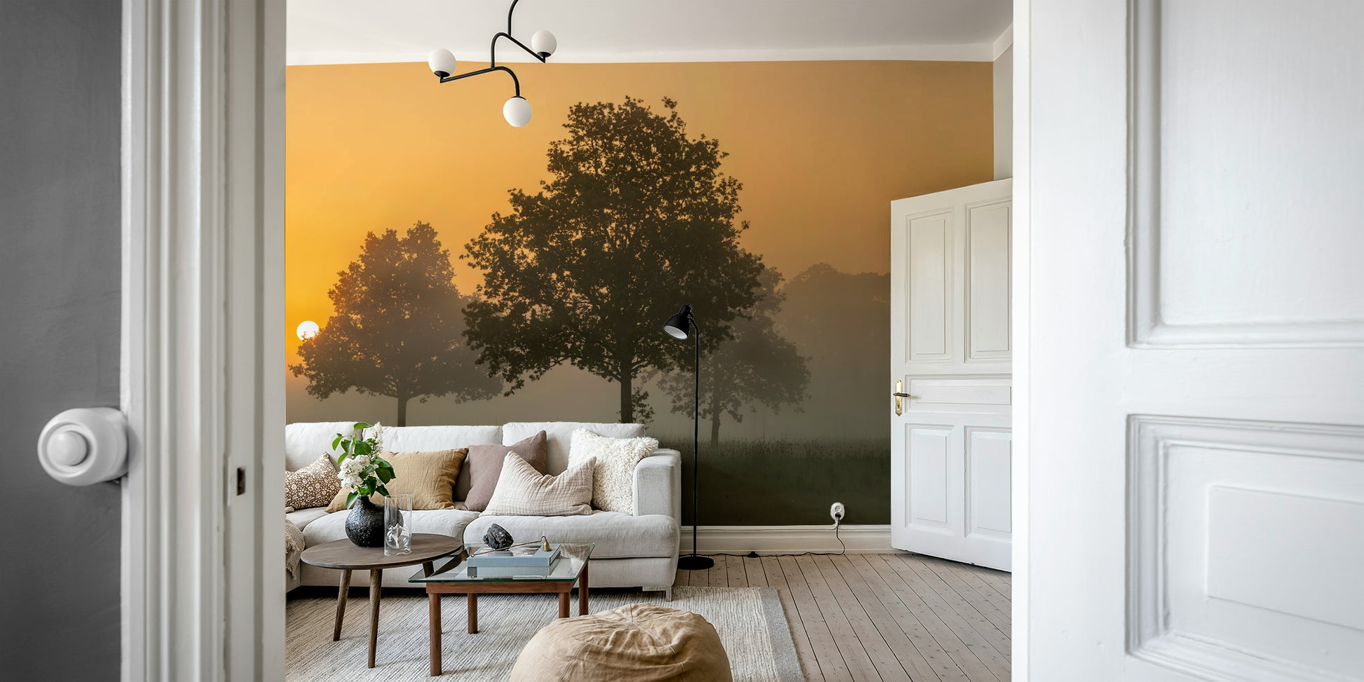 Serene wallpaper for walls

