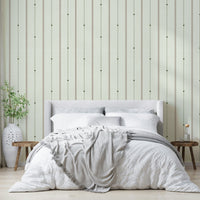 Rustic-inspired striped wallpaper for bedrooms and kitchens


