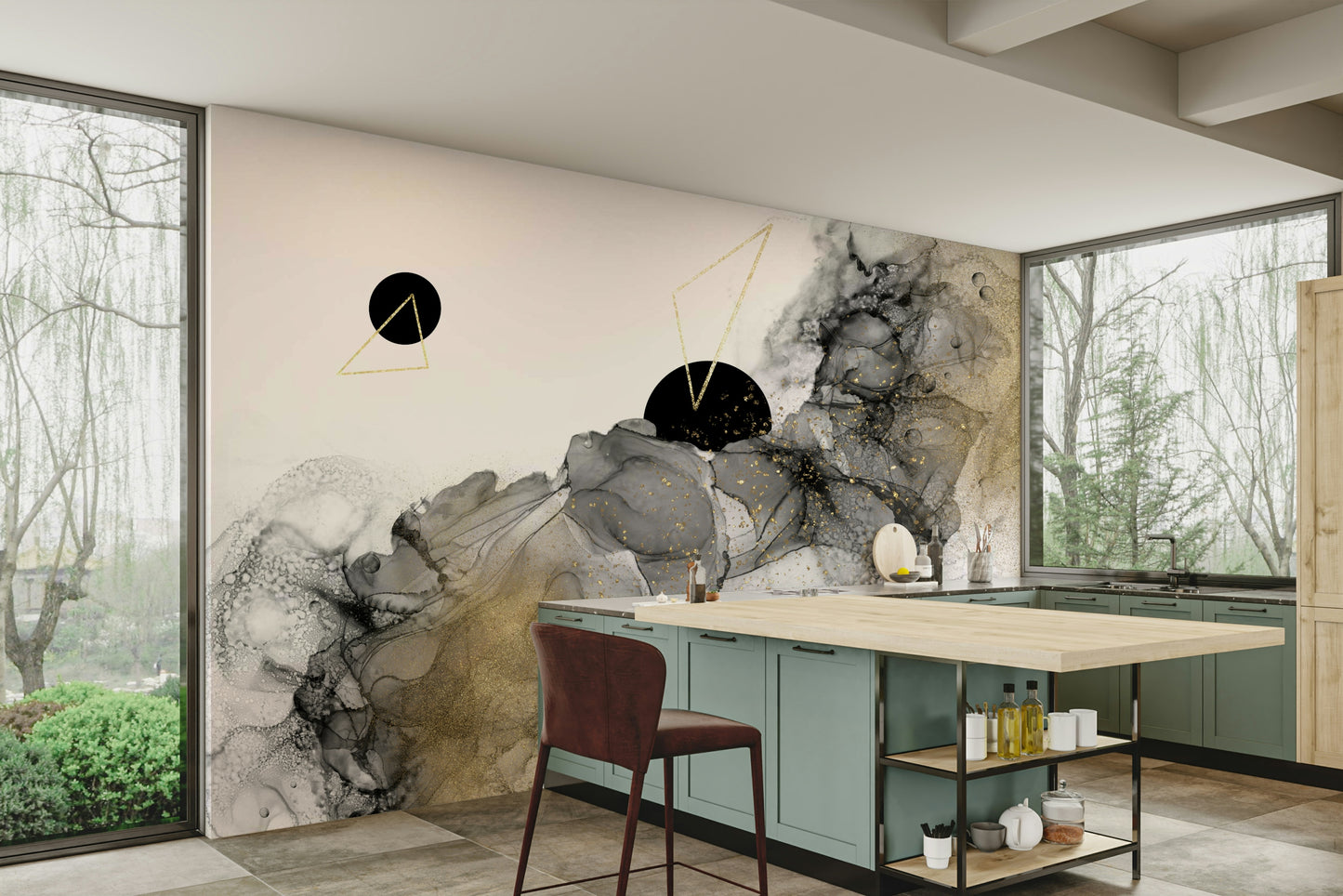 Cosmic Flow mural bringing the universe to your walls

