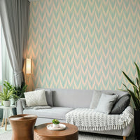 Luxurious Winter Solstice damask wallpaper pattern

